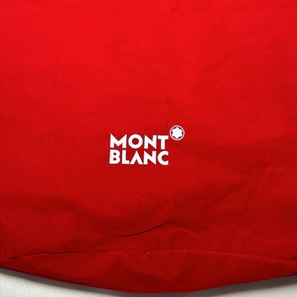 Mont Black Red Velvet Dust Bag - Picture 8 of 11